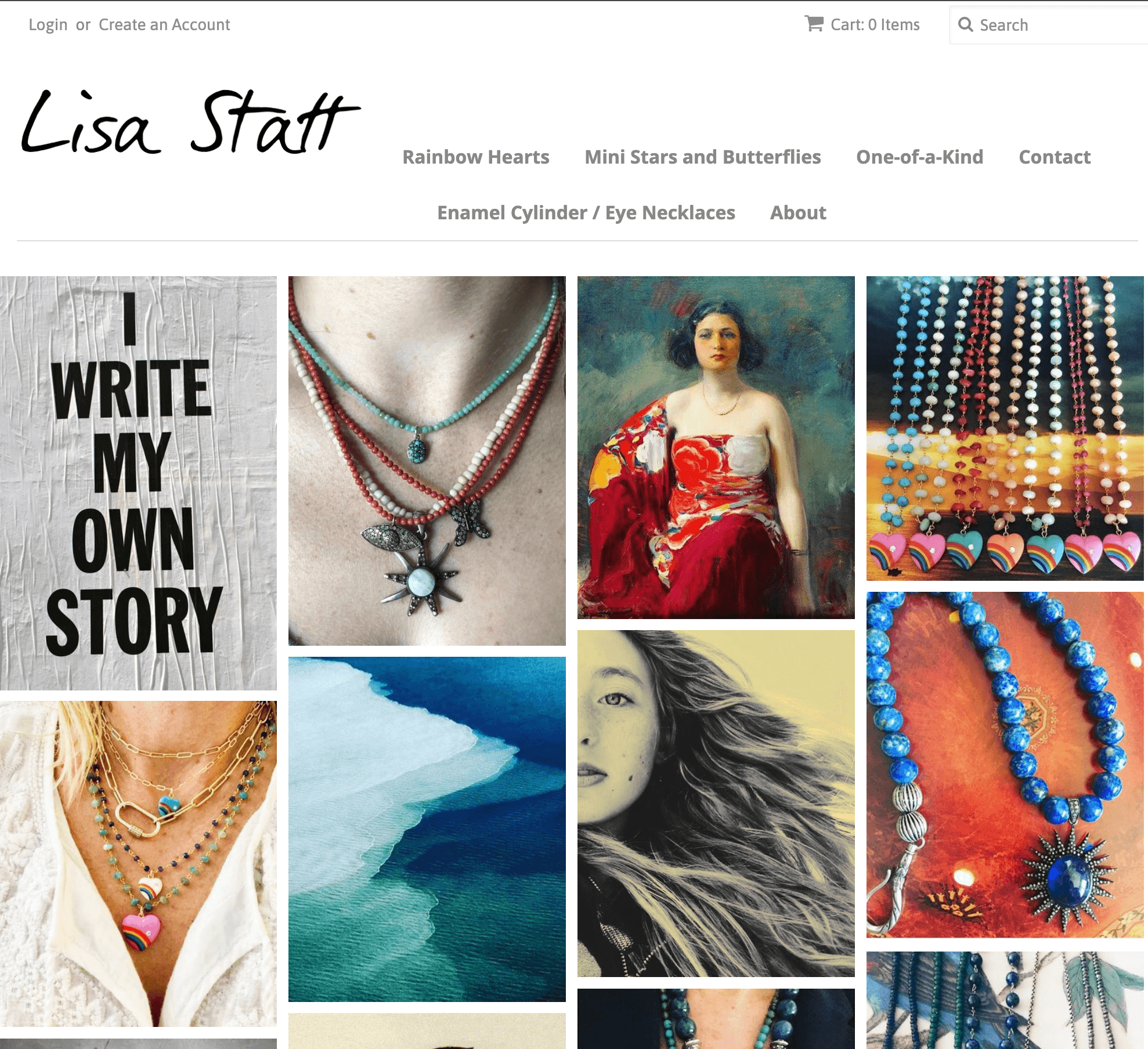 Jewlery store built on Shopify